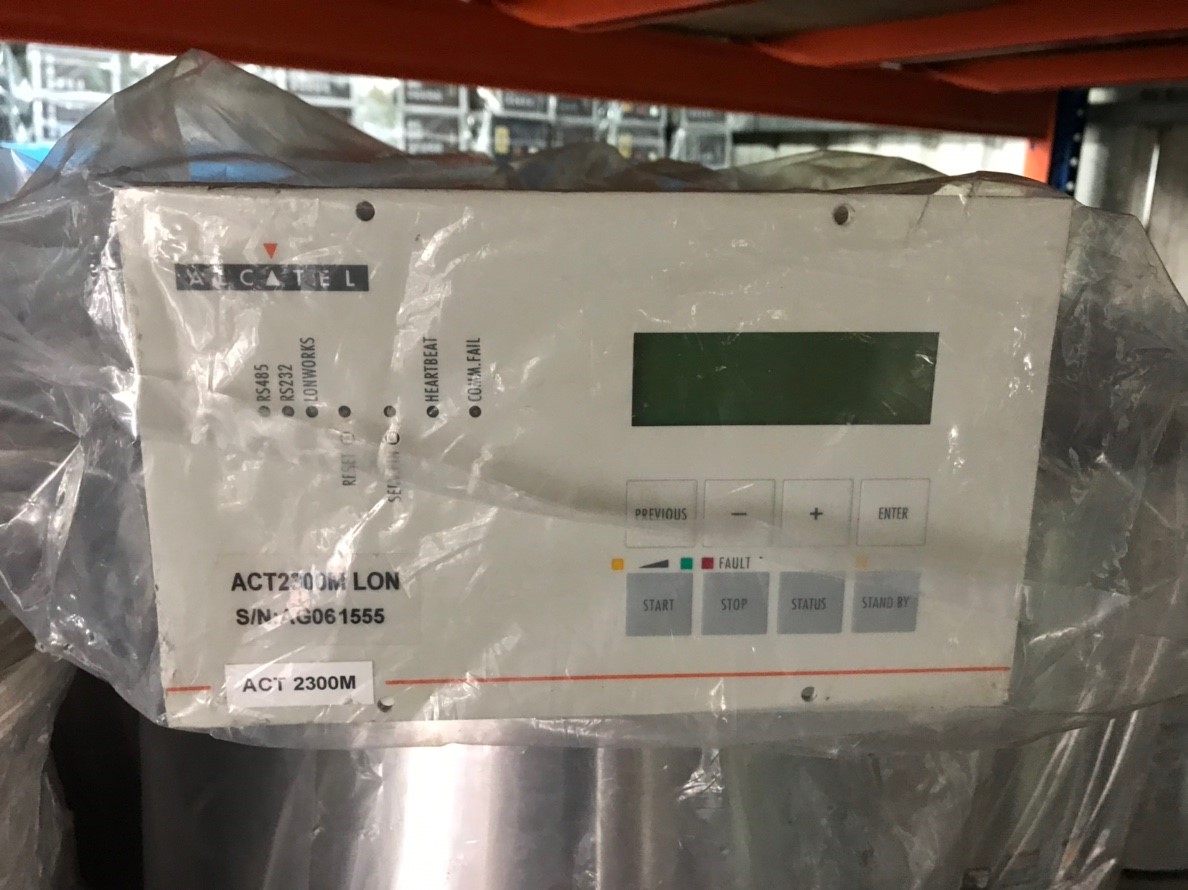 ALCATEL ACT 2300M turbo pump controllers image