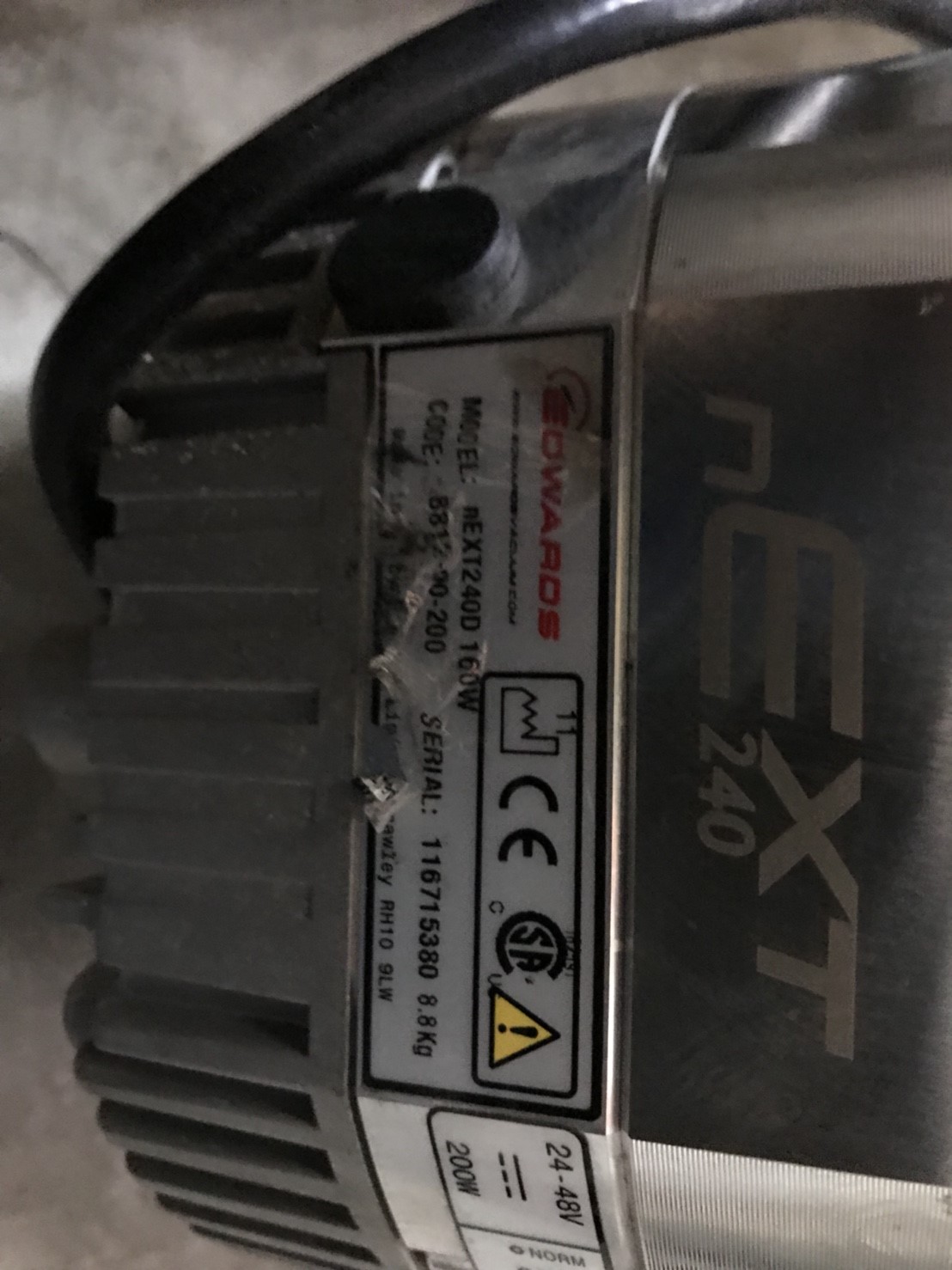 EDWARDS nEXT240D Turbo Pump image