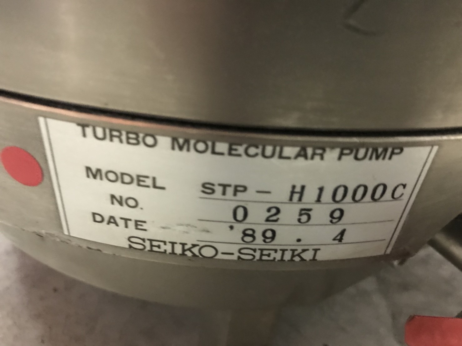 EDWARDS STP-H1000C Turbo Pump image