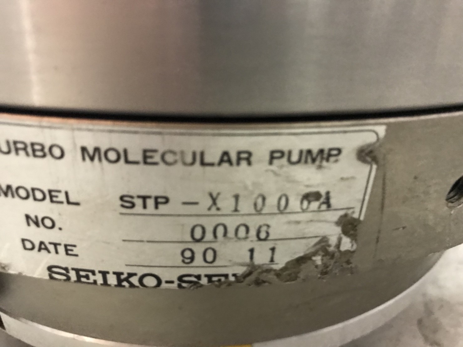 EDWARDS STP-X1000A Turbo Pump image