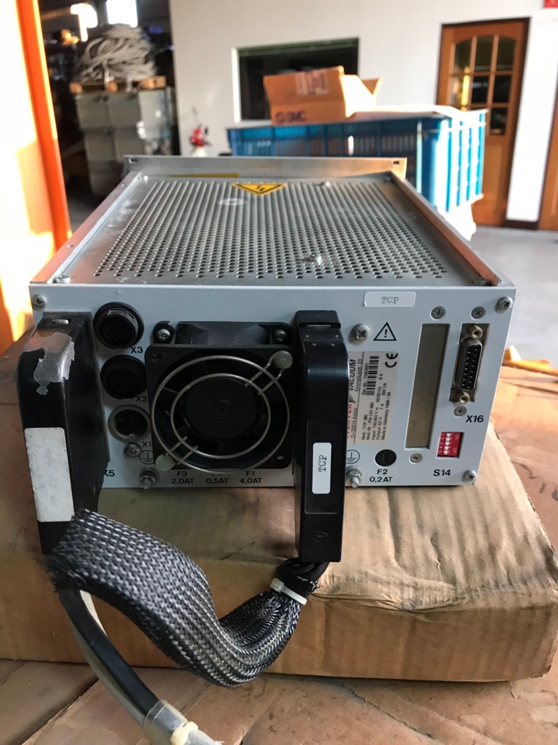 PFEIFFER VACUUM TCP 380 turbo pump controller image