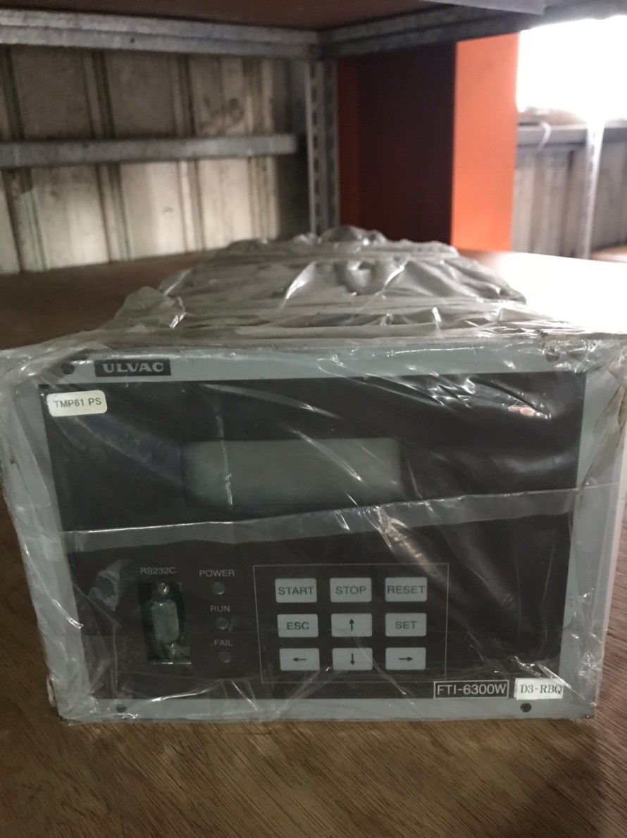 ULVAC FTI-6300W turbo pump controller image