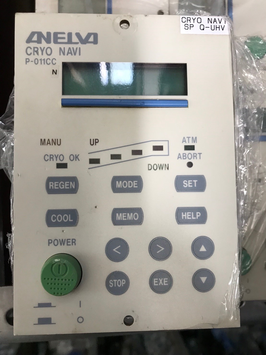 ANELVA Cryo NAVI P-011CC Vacuum Gauge Controller image