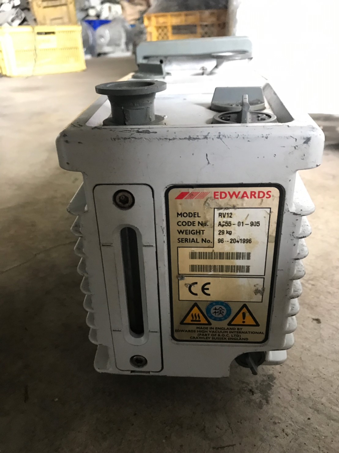 EDWARDS RV12 Rotary Pump image