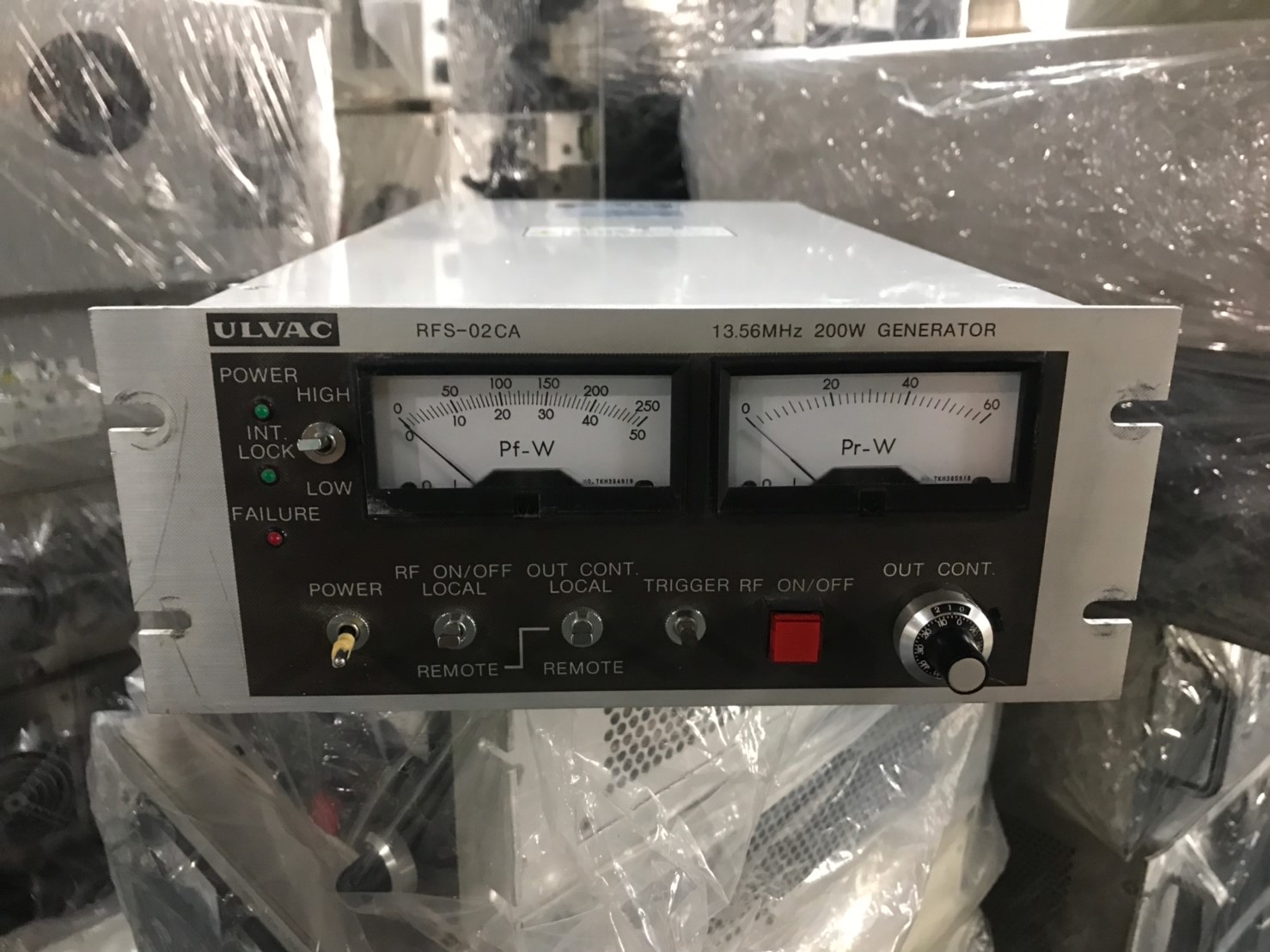 ULVAC RF GENERATOR RFS-02CA image