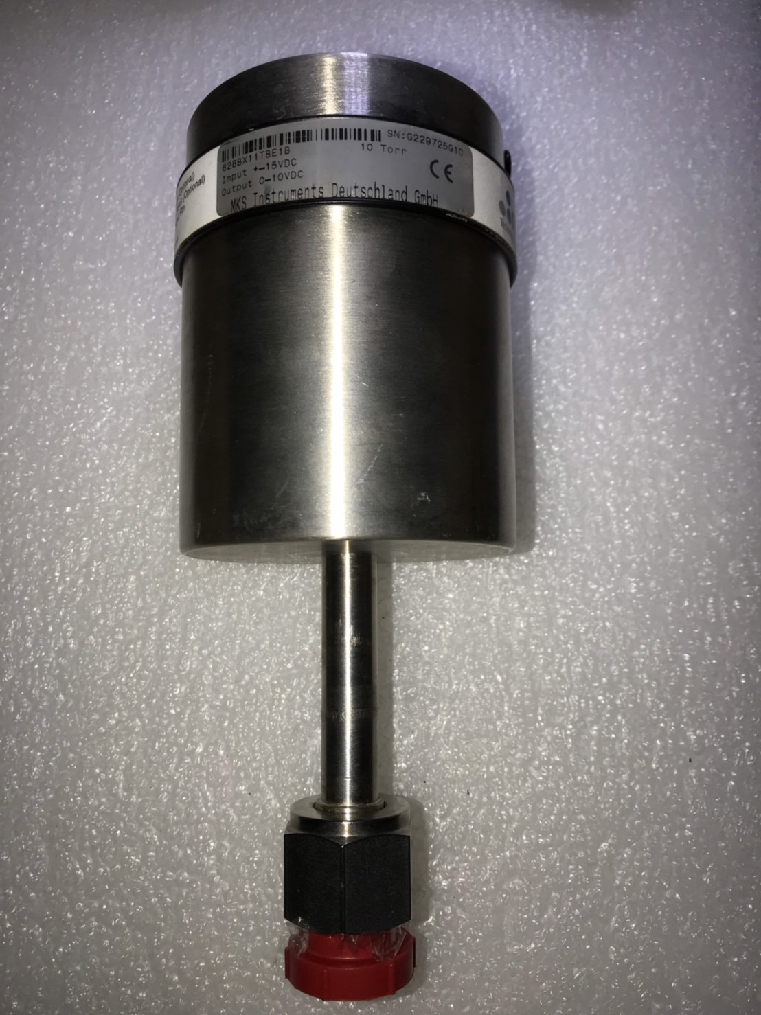 MKS Baratron Capacitance Manometer 628BX11TBE1B 10Torr image