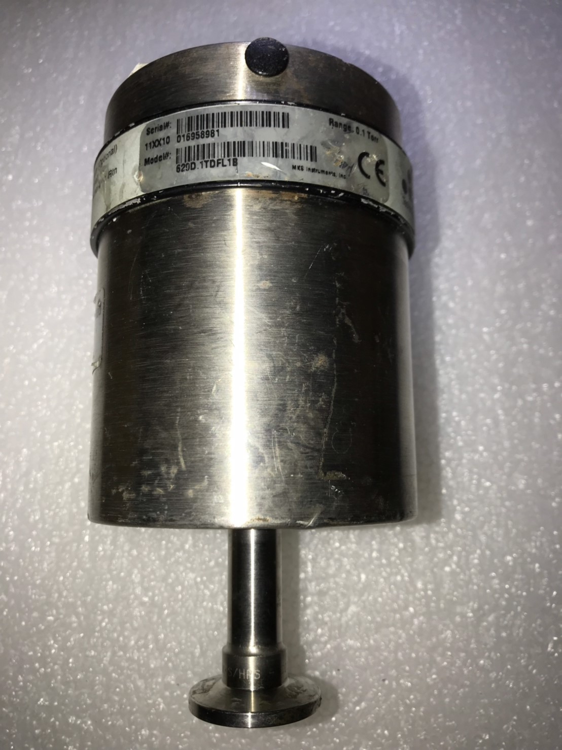 MKS Baratron Capacitance Manometer 629D.1TDFL1B 0.1Torr image