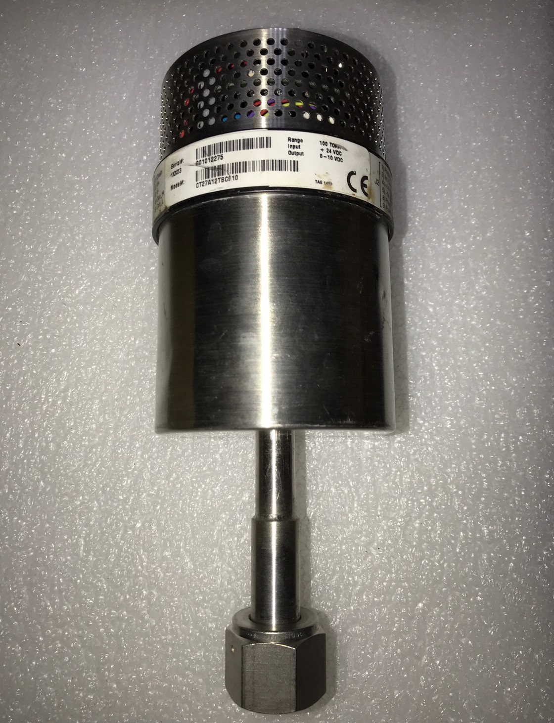 MKS Baratron Capacitance Manometer CT27A12TBC910 100Torr image