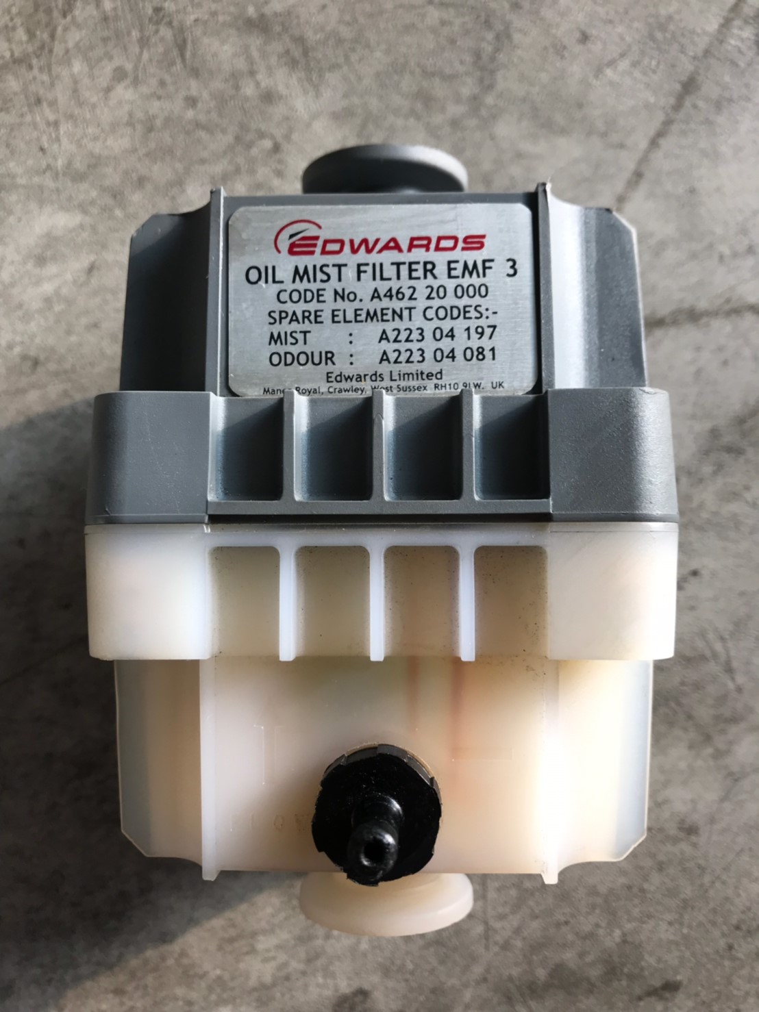 EDWARDS OIL MIST FILTER EMF 3 image
