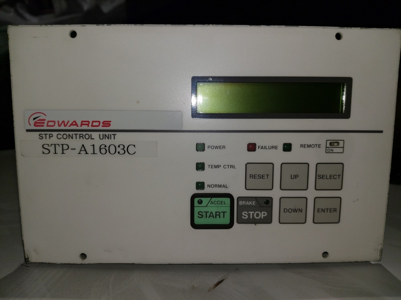 EDWARDS STP-A1603C turbo pump controllers image