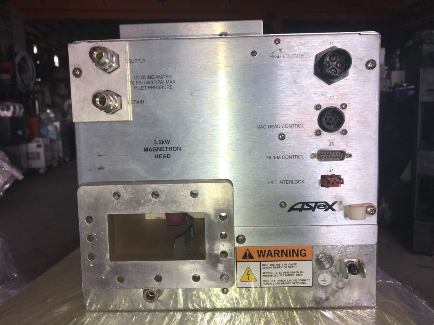 ASTEX D13449 MAGNETRON HEAD 6.7KV 3KW 2450+20-30MHz TYPE AG9131A image