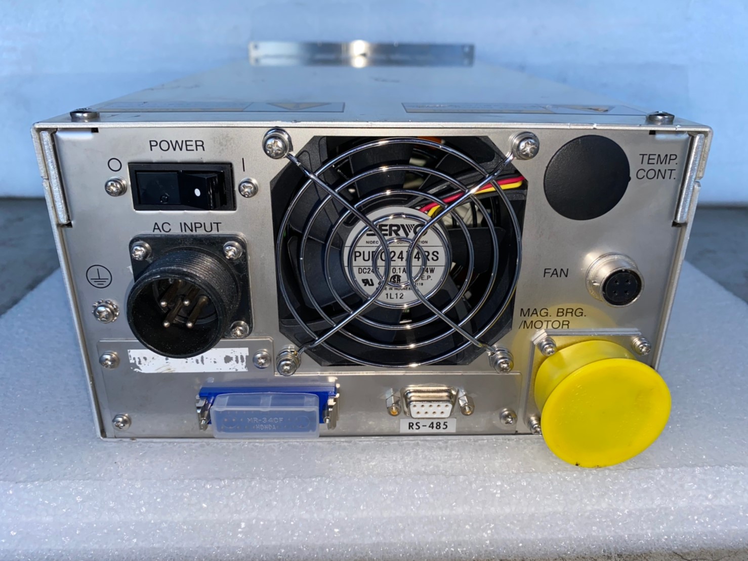 SHIMADZU EI-S04M turbo pump controller image