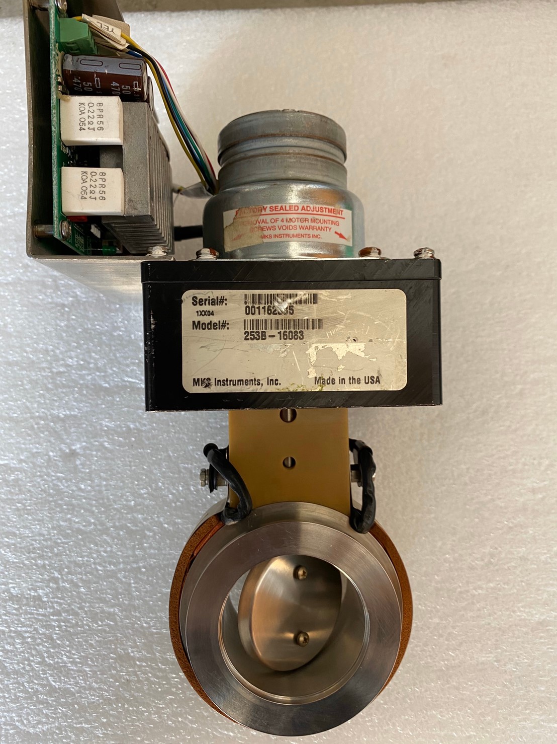 MKS 253B-16083 Exhaust Throttle Valves image