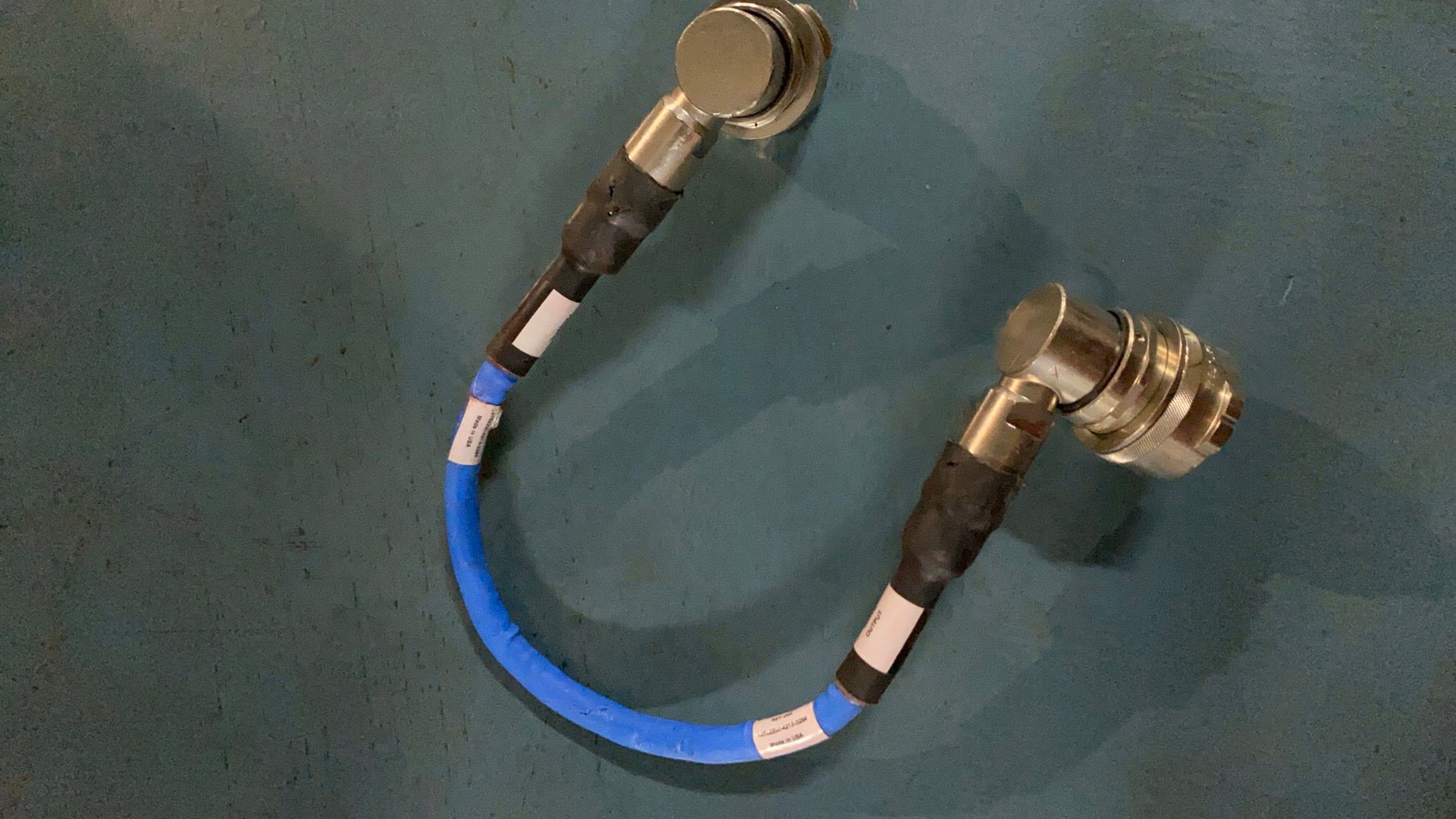 APPLIED MATERIALS RF CABLE ASSY. SQ RIGHT ANGLE W INTERLOCK 0190-15905 image