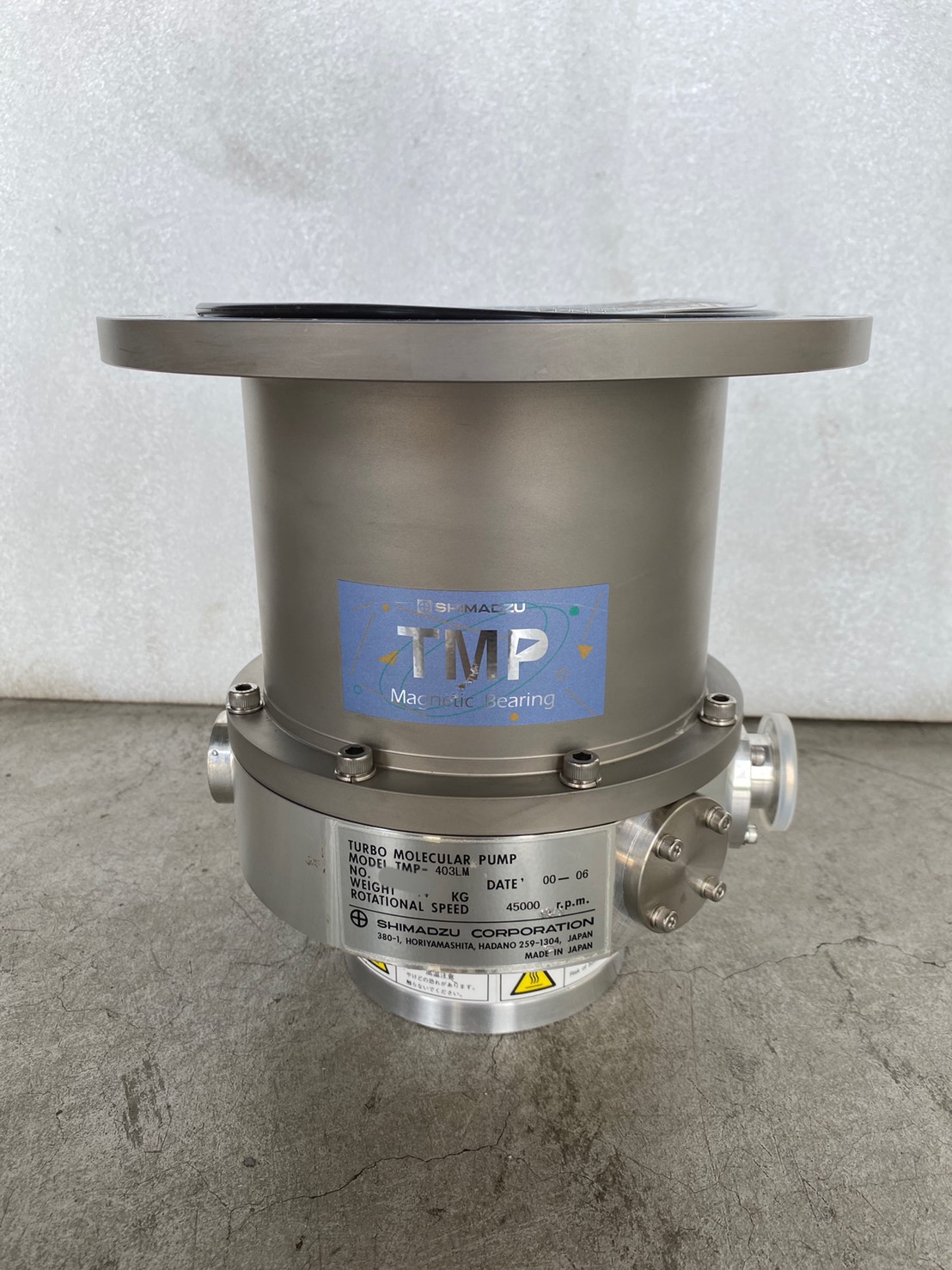 SHIMADZU TMP-403LM Turbo Pump image