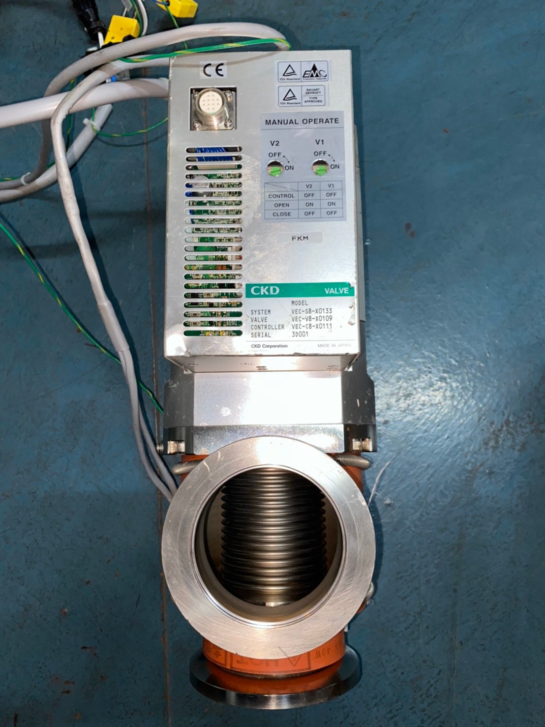 CKD ISO Angle Valve VEC-V8-X0109 image