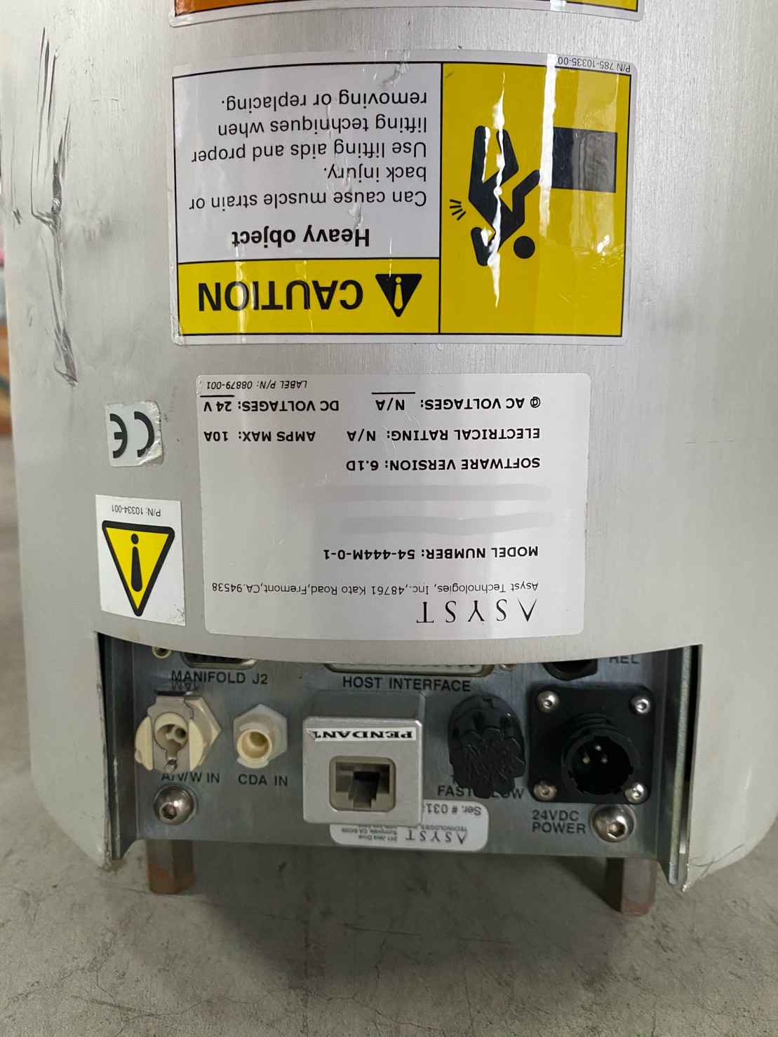 ASYST WTM ROBOT 54-444M-0-1 image