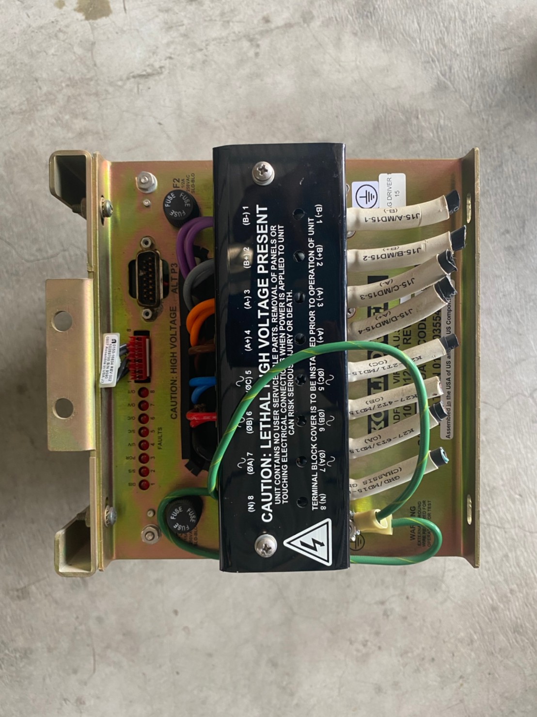 AMAT Applied Materials 0190-03554 Mag Driver 50a 2-channel , Kollmorgen 1000-012 image