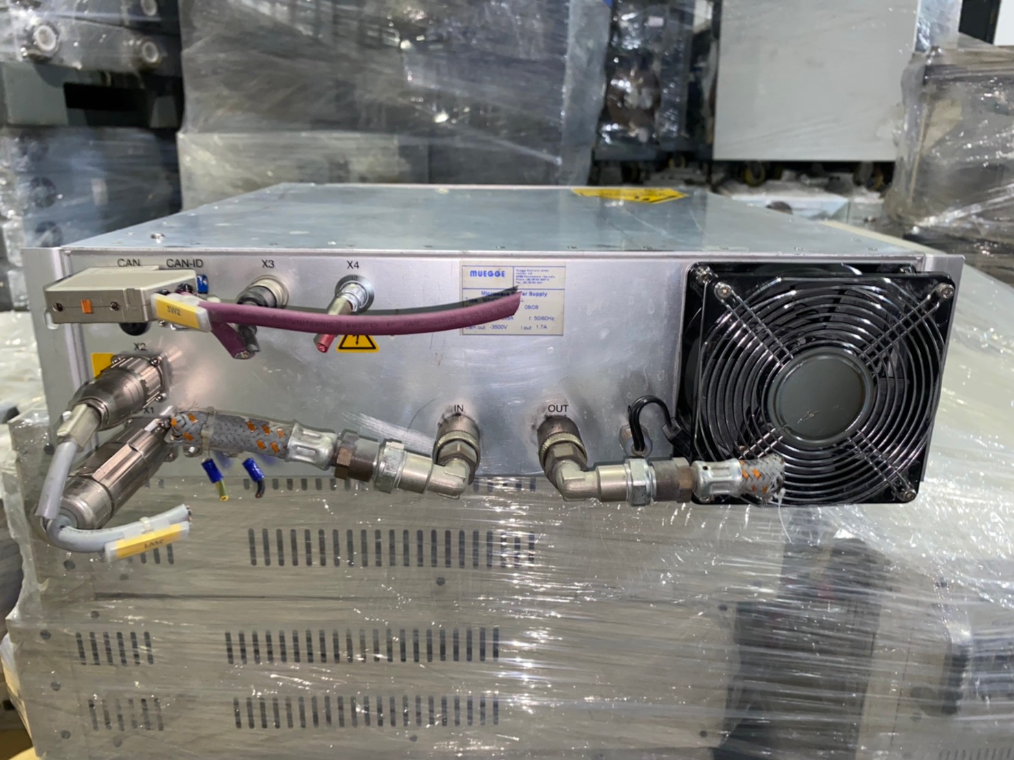 MUEGGE MICROWAVE POWER SUPPLY MX4000X-111KL image