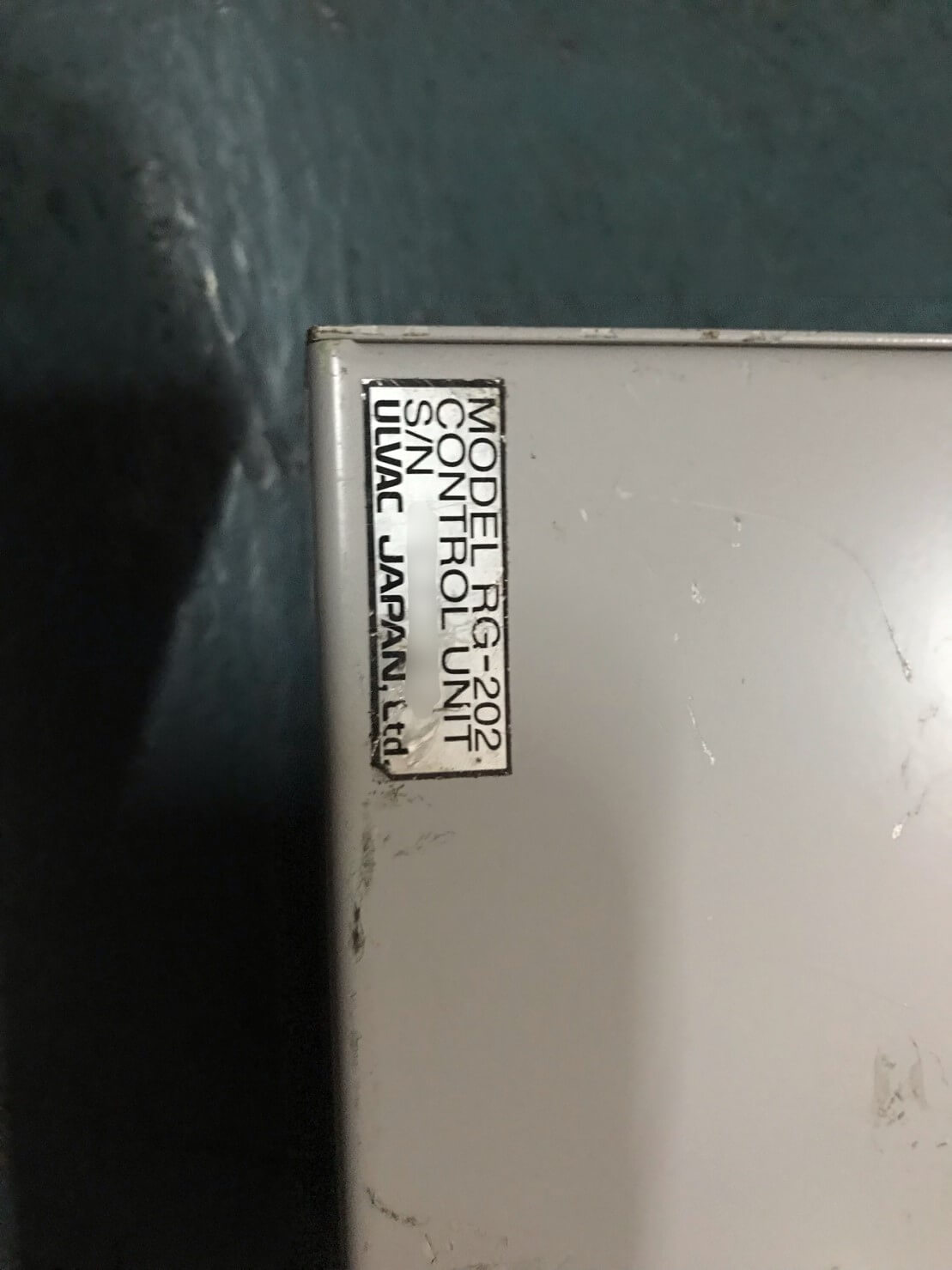 ULVAC RG202 Residual Gas Analyzer Control Unit茂塏科技有限公司的產品專區