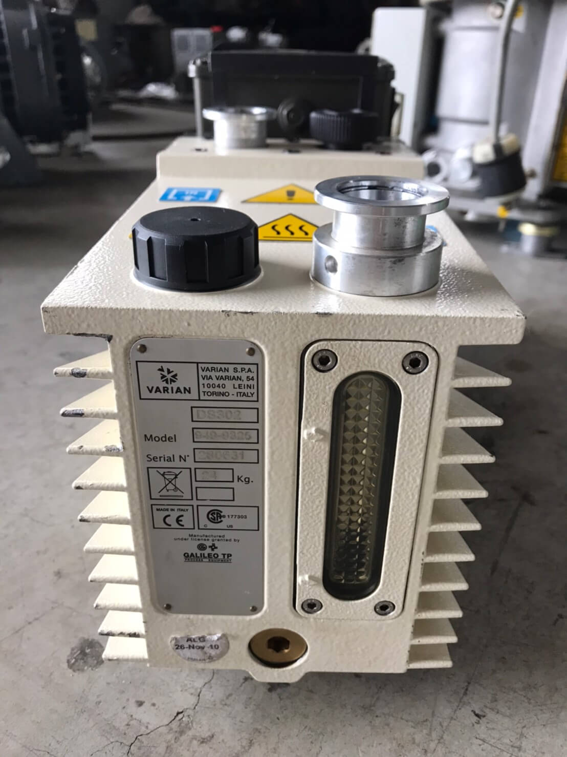 VARIAN DS 302 Vacuum Pump茂塏科技有限公司的產品專區
